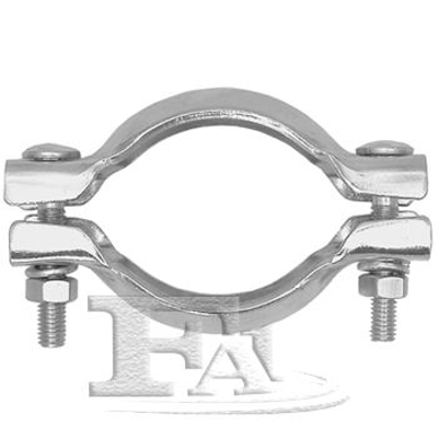 Clamp Set, exhaust system - 404 018 HART